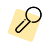 Icons_Yellow_Outlined_Magnifying Glass